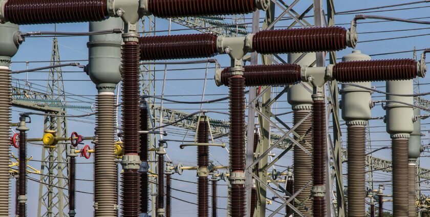 Strom wird in Energienetz eingespeist